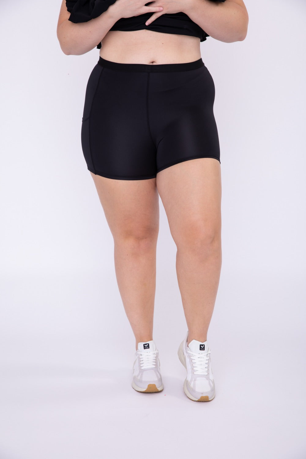 Wide Waistband Performance Slip Short
