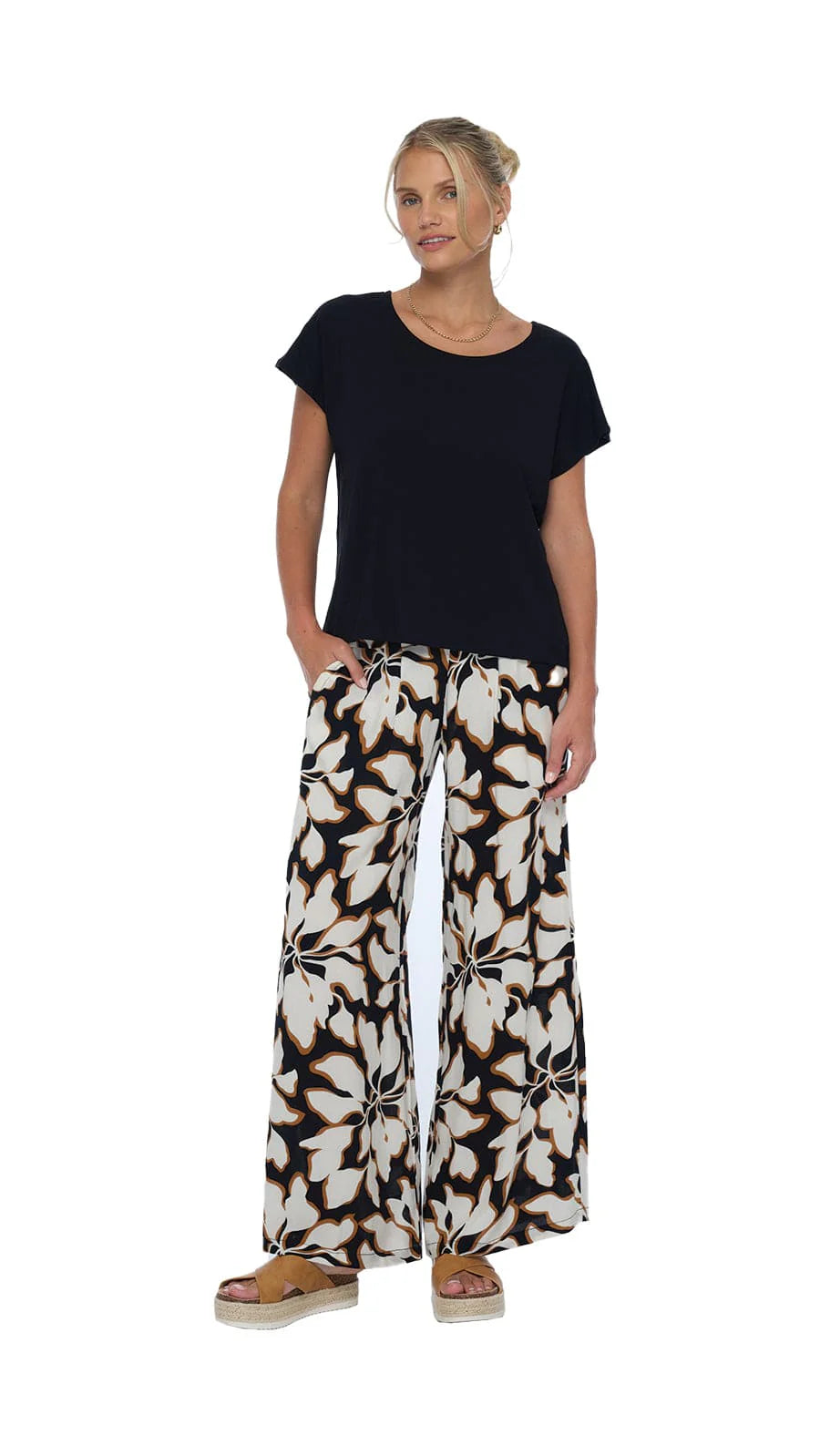 SPARTINA: TAHLIA JERSEY DRESS | OGEECHEE DAISY BLUE