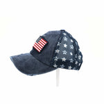 Distressed American Flag Ball Cap