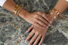 Sadie T Bracelet: Gold