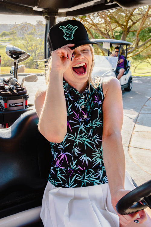 Sunday Swagger Tahiti Ladies Sleeveless Polo