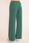 Wave Rib Wide Leg Pant