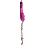 Happy - Canvas Dog Toy on Rope