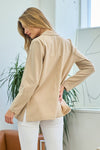 Blazer with Side Slit