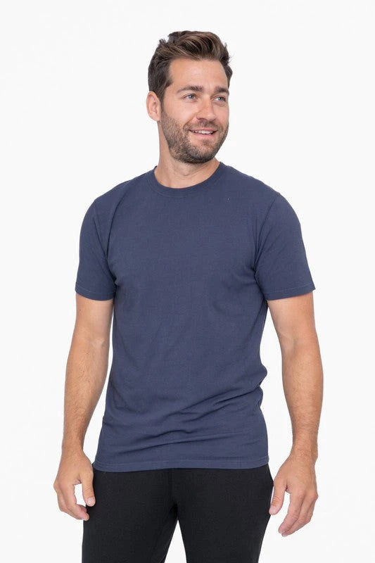 Men's Pima Cotton Blend Short Sleeve
