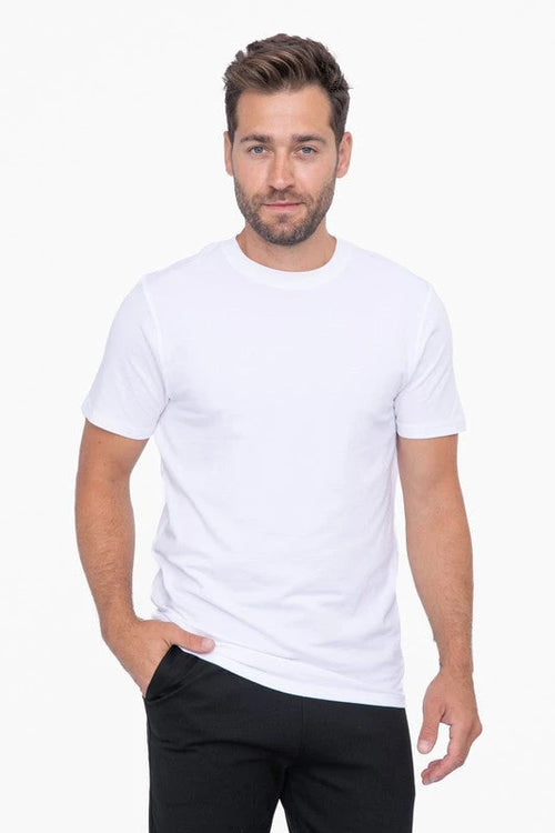 Men's Pima Cotton Blend Short Sleeve