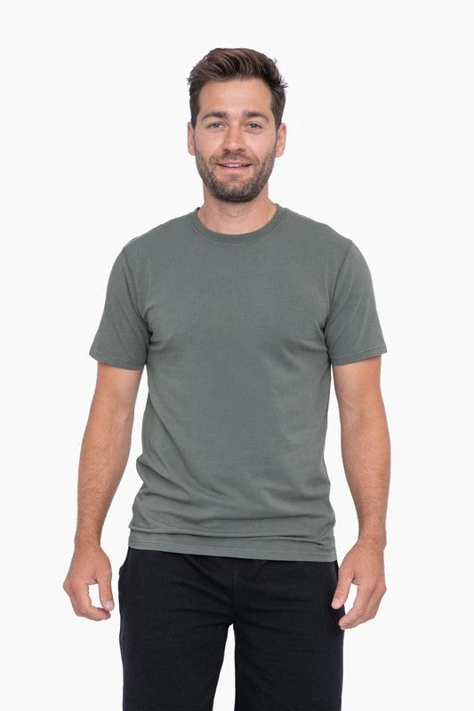 Men's Pima Cotton Blend Short Sleeve