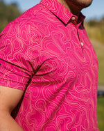 Sunday Swagger Lay of the Links Golf Polo