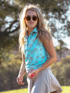 Sunday Swagger Hangin'Blue  Ladies Polo