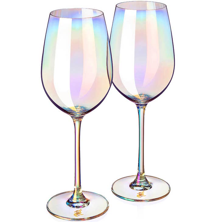 Stemmed Wine Glasses - The Aura Collection