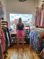 Cherry Bomb KUT High Rise Shorts