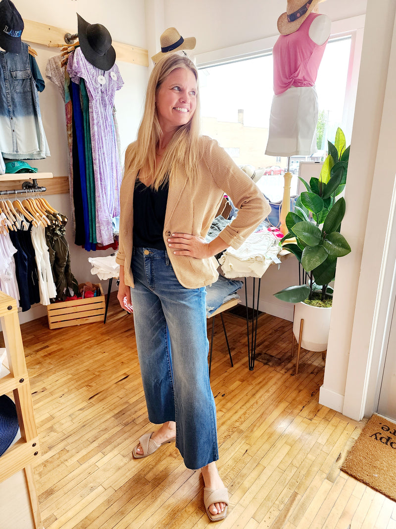 KUT Meg High Rise Fab Ab