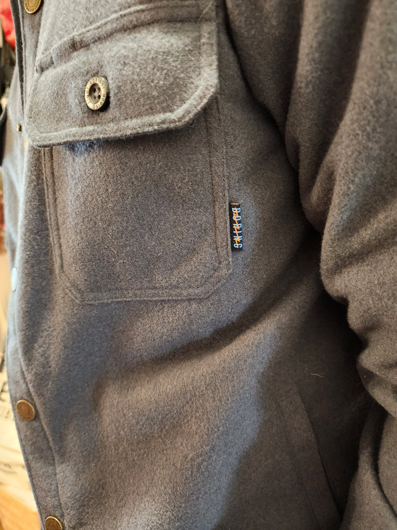 ROAD RUNNER - POPPY MID WEIGHT FLANNEL JACKET