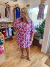 Magenta Multi Dress