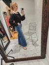 KUT Meg High Rise Fab Ab