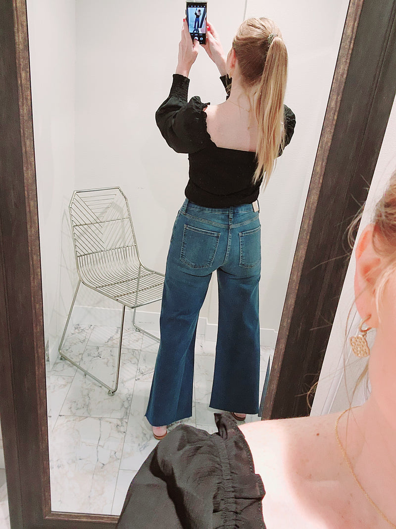 KUT Meg High Rise Fab Ab