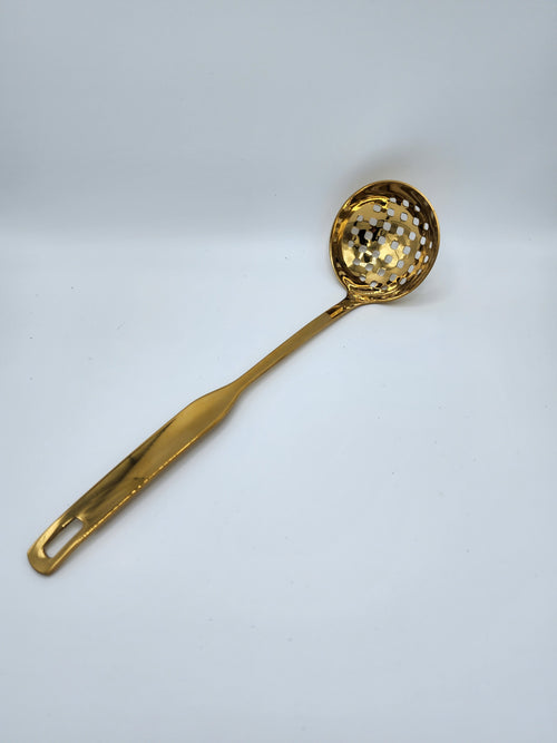 Slotted Gold Ladle