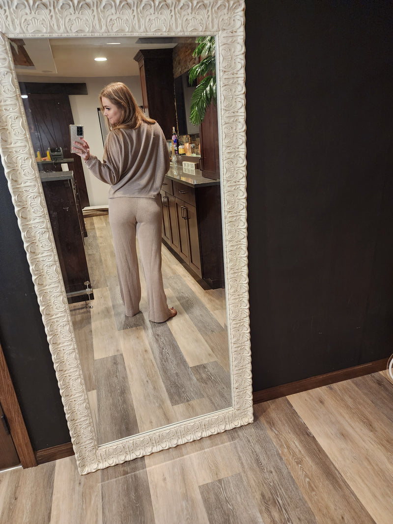 Ribbed Pants with Pockets