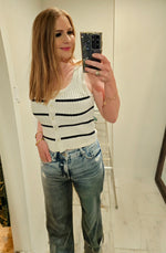 Z Supply Sycamore Stripe Sweater Vest