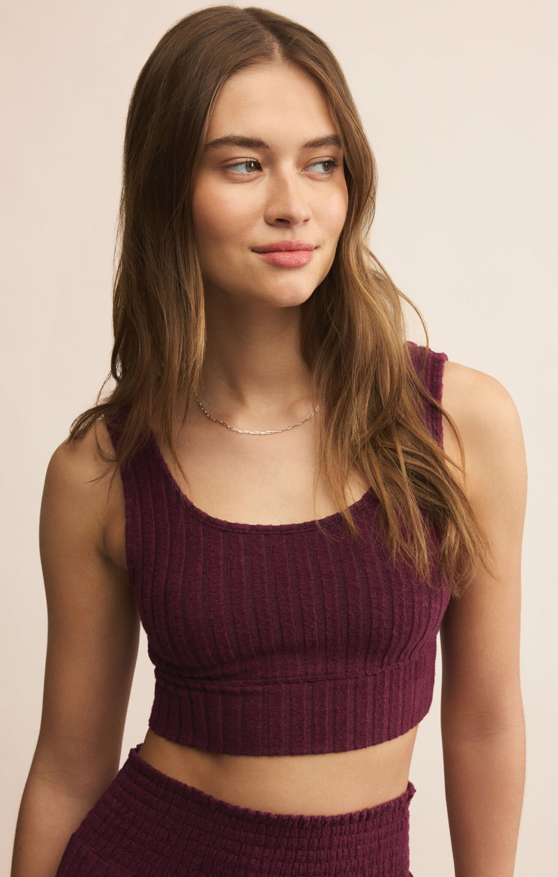 Z Supply Zoe Rib Tank Bra
