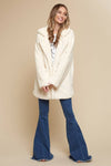 OVERSIZED TEDDY JACKET WITH POCKETS