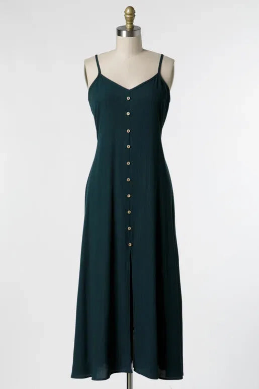 Heavy Gauze Flowy Maxi Dress