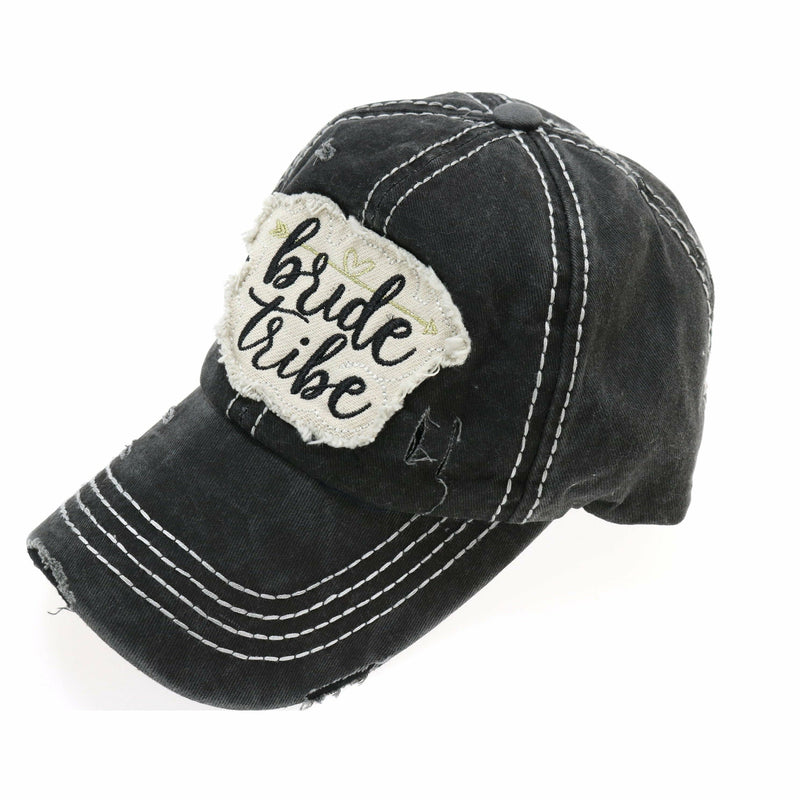 Distressed Bride Tribe Patch Cap