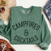 Campfires and Cocktails Crewneck