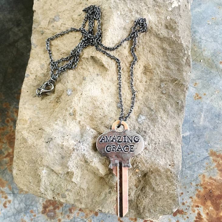 Recycled Key Necklace