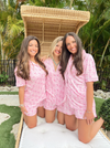 Pink Champagne - Short Pajama Set