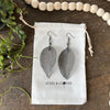 Real Leaf Earrings