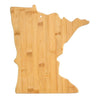 Minnesota Bamboo Serving Cutting Board