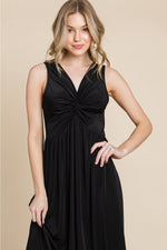 Venezia V-Neck Maxi Dress