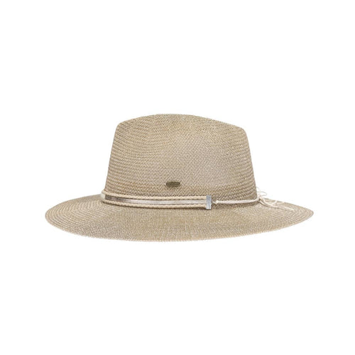 Metallic Panama Sun Hat