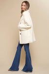 OVERSIZED TEDDY JACKET WITH POCKETS