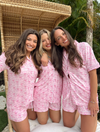 Pink Champagne - Short Pajama Set