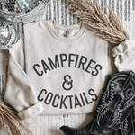 Campfires and Cocktails Crewneck
