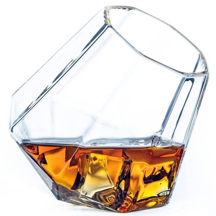 Diamond Whiskey Glasses -Set of 2