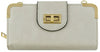 Turn Lock Crossbody Wallet