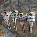 Recycled Key Necklace