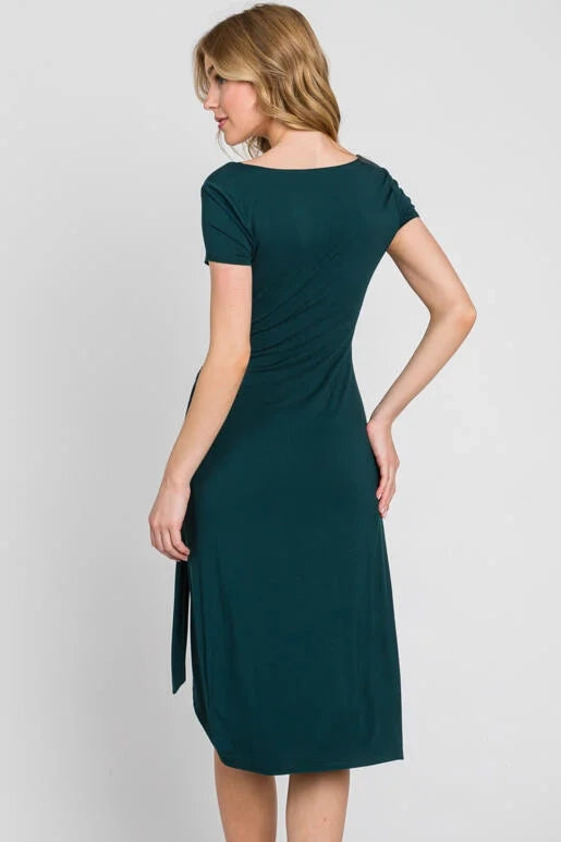 Square Neck Midi Dress