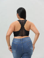 Lace Racerback Bralette - PLUS