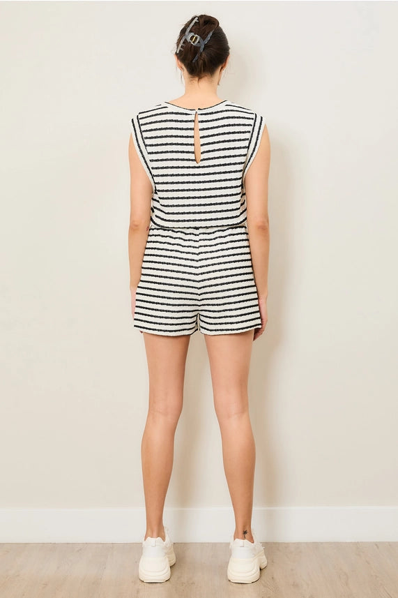 Striped Romper