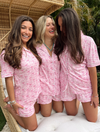 Pink Champagne - Short Pajama Set