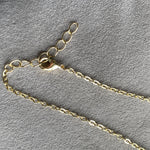 Crystal Pendant Rectangle Necklace