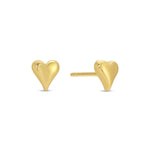 Heart Velvet Stud Gift Set: Silver