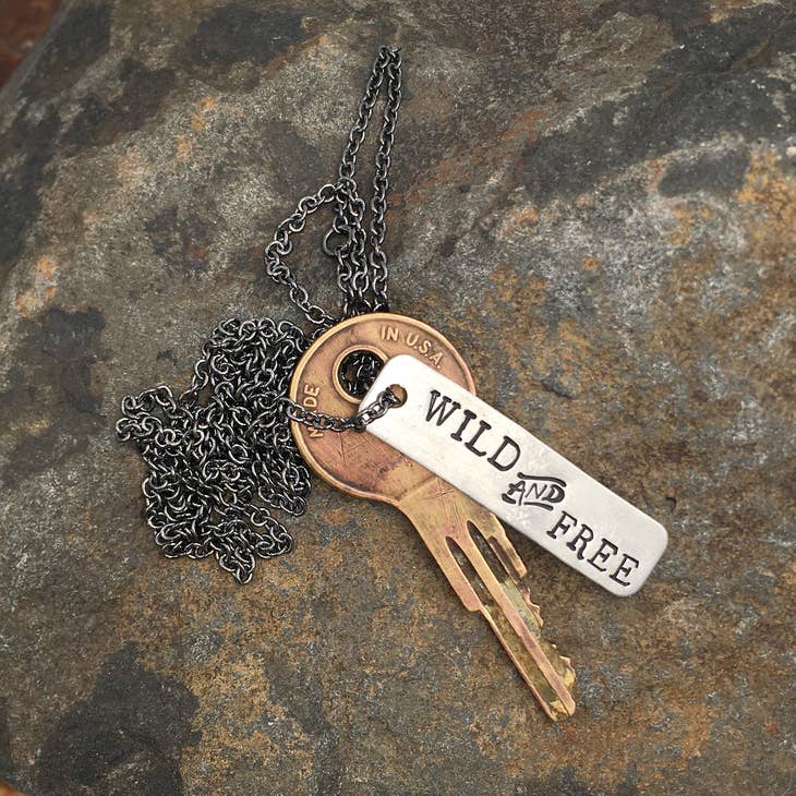 Recycled Key Necklace