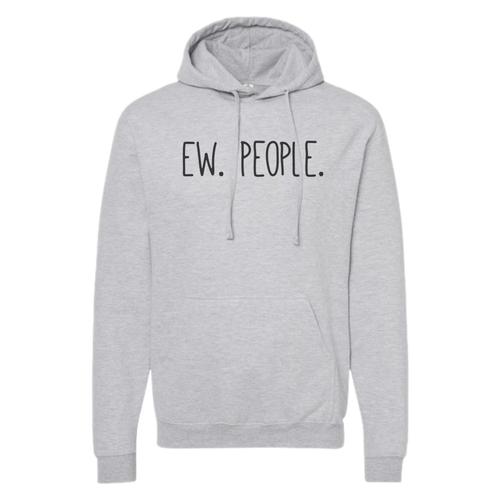 EW PEOPLE Hoodie: Heather Graphite