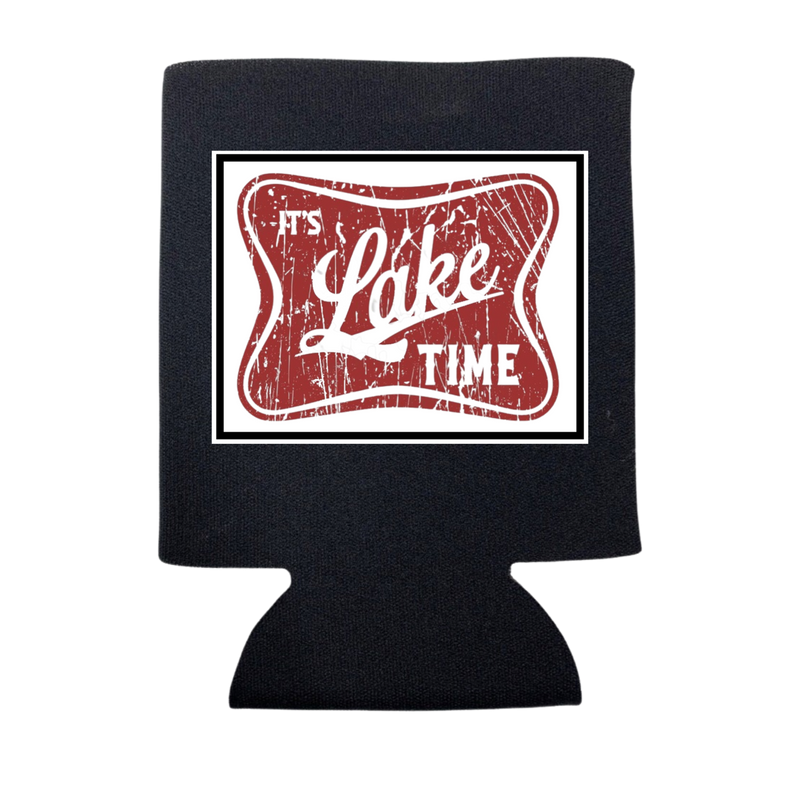IT'S LAKE TIME CAN COOLER: Slim