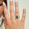 Brave Strong Worthy Adjustable Ring